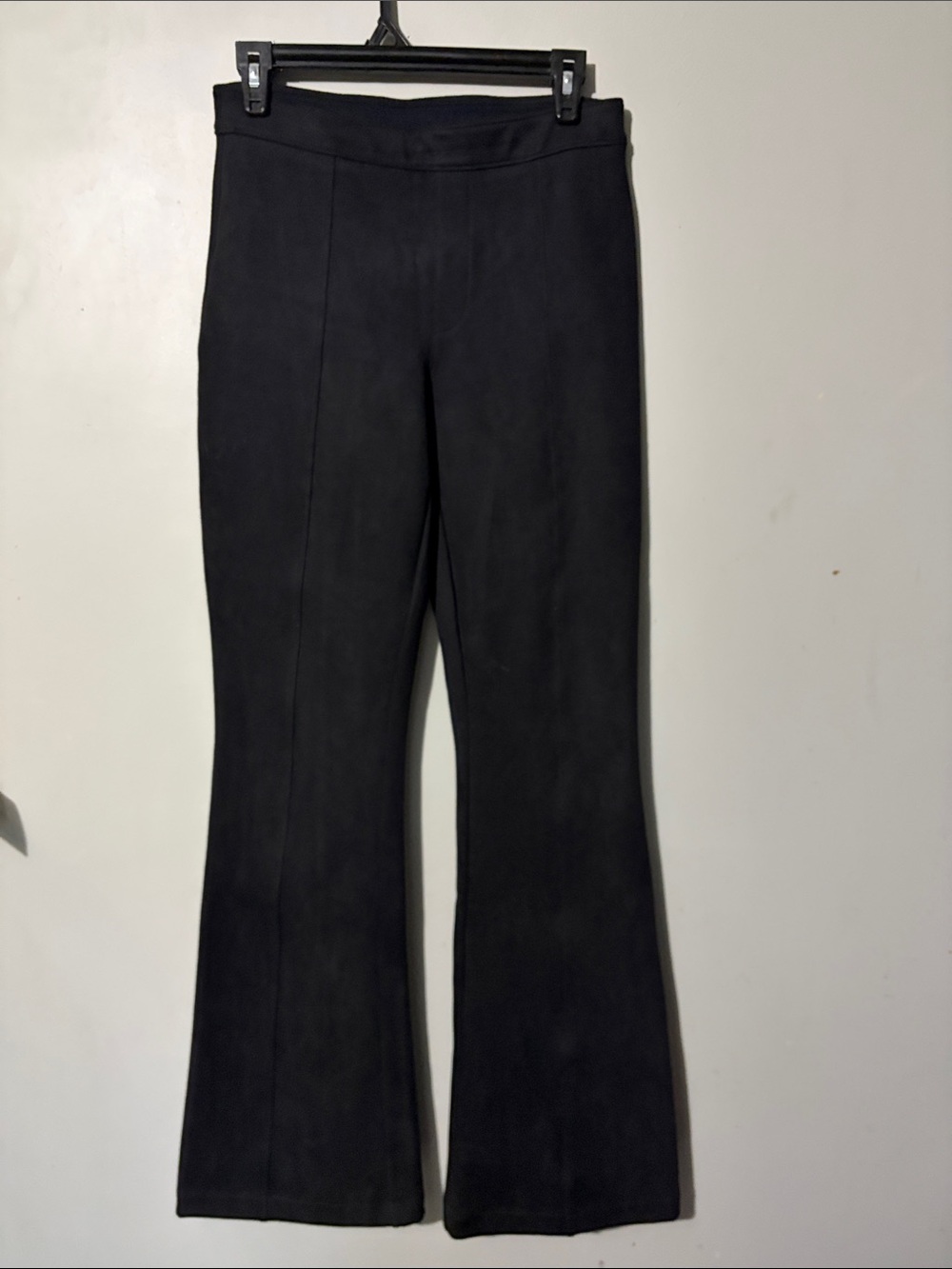 SPANX Black Boot-Cut Flare Pants